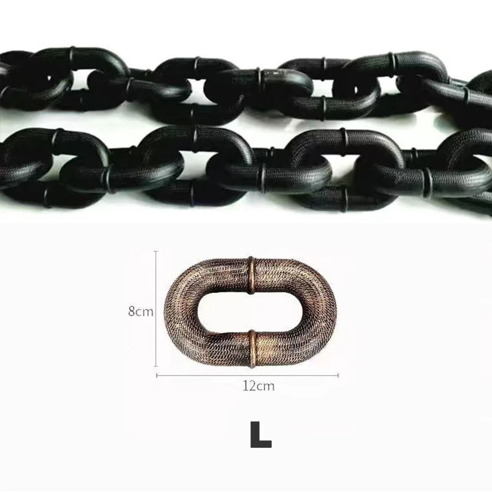 Funny Fake Chain Dog Leash