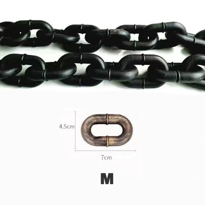 Funny Fake Chain Dog Leash