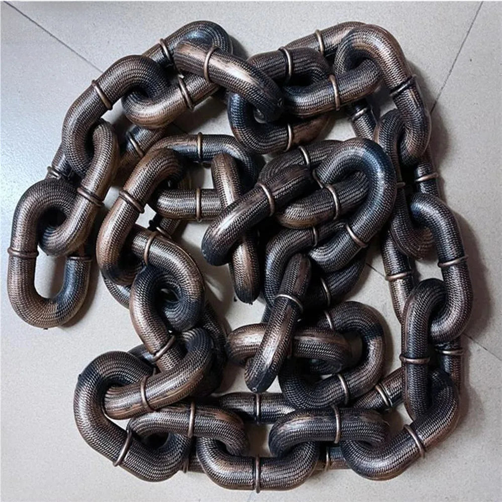 Funny Fake Chain Dog Leash